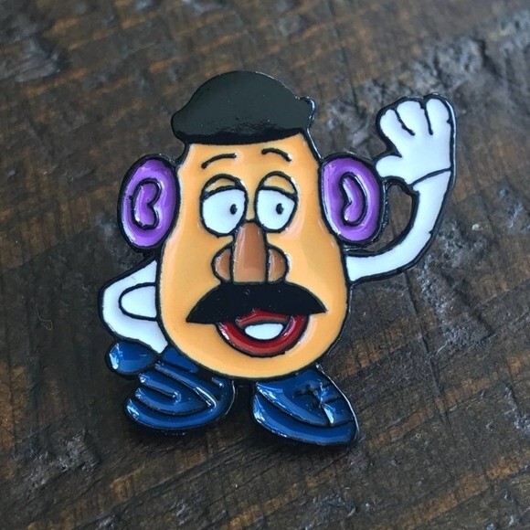 MR POTATO HEAD Collectible Enamel Pin NEW 850 - Picture 3 of 3